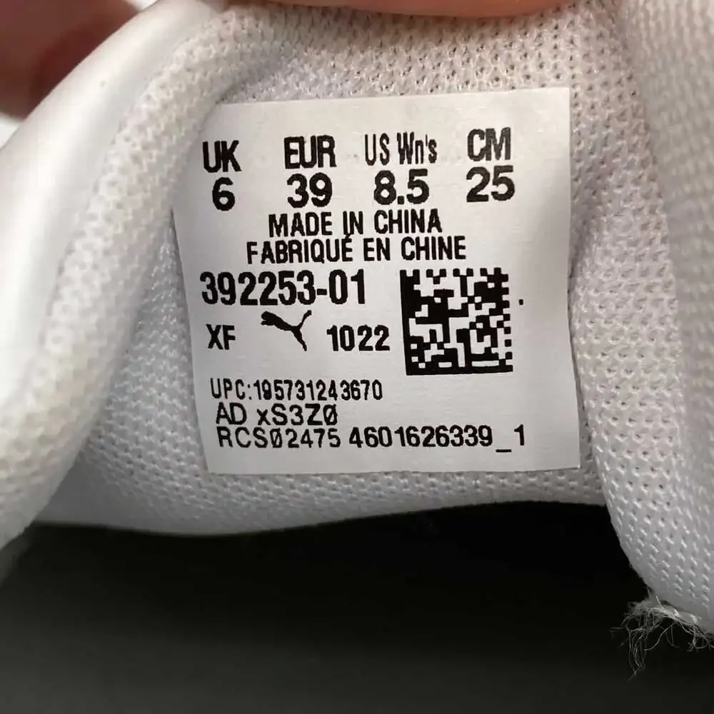 Puma White Smash V3 Platform Sneakers | Women’s Size 8.5